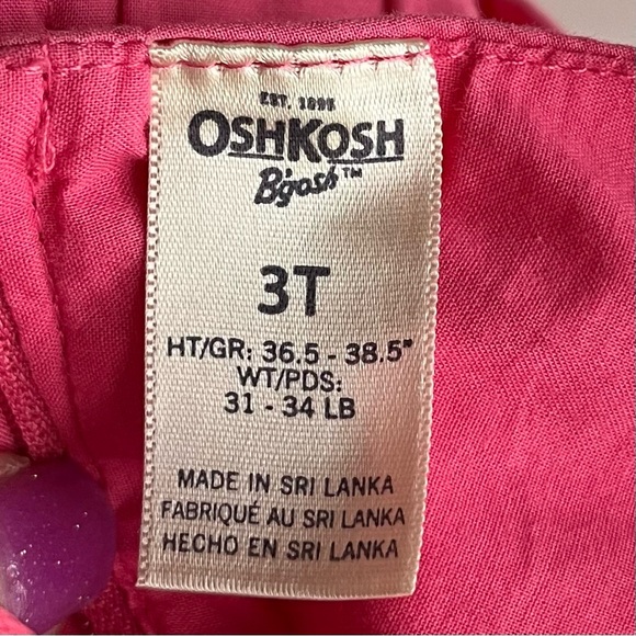 •OshKosh• Pink Sequin Detail Dress - Size 3T - Picture 2 of 8